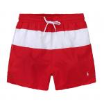 2013 polo ralph lauren shorts hommes new style polo poney rouge blanc